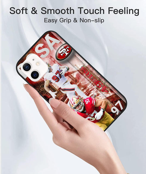 Compatible with iPhone 11 Case, Durable Full Body Protection, Soft TPU Shockproof Case (San-Francisco-Bosa-1)...