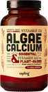 Calcium Supplement - Whole Food with Vitamin K2 & D3, Magnesium, Zinc, Boron, Mineral Complex. Sourced Sustainably from Red Algae. for Bone Streng...