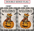 Halloween Garden Flag Cat Pumpkin Head Bat Buffalo Plaid Vertical Double Sided Flag Halloween Holiday Farmhouse Yard Lawn Outdoor Party Decor 12.5...