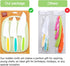 4 Pcs Kids Kitchen Knife Set,Kids Knives For Real Cooking With Nylon Kitchen Baking Knife with Cutting Board,Firm Grip,Safe Serrated Edges Kids Kn...