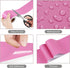 YENHOME 3"X590" Pink Wallpaper Border for Bulletin Board Self Adhesive Wallpaper Border Waterproof Mirror Frame Border Pink Bulletin Board Border ...