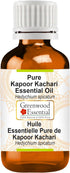 Pure Kapoor Kachari Essential Oil (Hedychium spicatum) Steam Distilled 15ml (0.50 oz)...