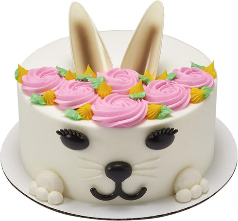 DecoSet® Pet Creations Cake Topper, Adorable 5 Piece Animal Cake Decoration For Birthdays And Celebrations - Cat, Dog, Rabbit, Llama, Sheep...