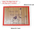 Pet Dog Bamboo Pad, Summer Pet Cat Puppy Portable Washable Mat Cartoons Pattern Mat Cushion Pad Cool Bed Sleeping Mattress Cushions Dogs Seat (Dog...