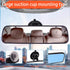 Pack-1 Car Panoramic Rearview Mirror, 8.7" x 2.6" with Adjustable Suction Cup Rearview Mirror, HD Anti-glare Car Interior Mirror, Universal for Ca...
