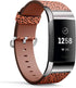 Watchband, Compatible with Fitbit Charge 3, Charge 3 SE - Replacement Leather Band Bracelet Strap Wristband Accessory // Watercolor Cheetah...