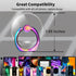 Transparent Clear Phone Ring Grips Holder Kickstand, Finger Ring Stand for Cell Phone Tablet Case Accessories Round (1PCS Colorful Ring)...