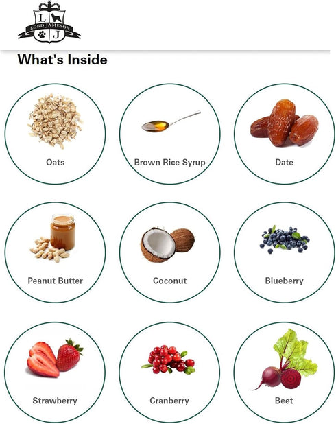 Very Berry 3oz - Small Breed Dog Treats - Soft & Chewy, Antioxidant Rich, Training & Little Rewards...