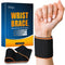 Carpal Tunnel Wrist Brace,Adjustable Wrist Support Compression Strap for Wrist Pain Relief,Elastic Hand Brace Wraps for Fitness,Weightlifting,Tend...