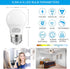 6 Pack A15 LED Bulbs 60W Equivalent, Daylight 5000K, E26 Base, Non-Dimmable, 6.5W 600 Lumens Bulb, A15 LED Light Bulbs for Ceiling Fan, Wall sconc...