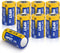 ER14250 Battery 1/2 AA Size 3.6 V Lithium Batteries 8 Pack Non-Rechargeable Battery Li-SOCL? XL-050F SB-AA02 LS14250 TL-5902 TL-2150...