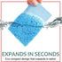 bioGo 30 Pack Compostable Pop-Up Sponges - Expanding, Non-Scratch, Plant-Based Dish Sponges...