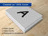 Blank White 4x6 Cardstock for Index or Flash Cards - Heavy, Thick 100lb Cover 14pt Paper (50 Pack)...