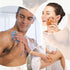 2 Pcs Ice Tray Hair Scalp Massage Molds, 4.5oz Unique Hair Brush Soap Bar Silicone Molds at Home (Blue and Pink)...