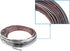 Lunsom Custom Most Chrome Plated Decoration Trim Strip Line, Car Door Fender Interior DIY Moulding Trimming Strip for Most Vehicle (12M x 6MM)...