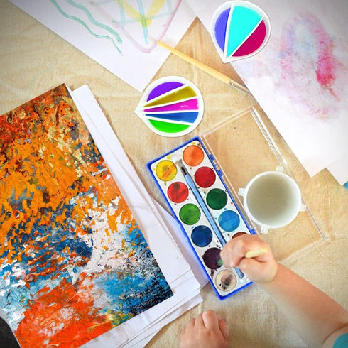 AFUNTA 3/5 Cavity Split Cups for Paint Pouring, Reusable Silicone Split Cup for Acrylic Pouring with 3 PCS Silicone Stir Sticks...