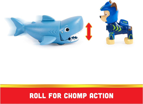 Paw Patrol, Aqua Pups Chase and Shark Action Figures Set, Kids Toys for Ages 3 and up...