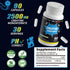 Creatine Monohydrate 2500mg Per Serving, 90 Capsules - Gluten Free, Non-GMO...