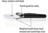 Farberware Professional Stainless Steel Pizza Cutter, 9.37-Inch, Black...