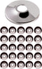 F-25334-25 1/2 inch IPS Sure Grip Flange Escutcheon Plate for Steel Tubing, Shallow, Chrome (Pack of 25)...