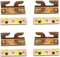 4Sets Bed Hinges Bed Rail Brackets 3.1" Double Hooks Heavy Duty Iron Replacement Part for Bed Frames Headboard Footboard with Screws(80mm/3.1inch)...