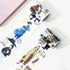 WT Twilight Zone Wide Washi Tape, Single Roll, Original Designs, Modern Girls Decorative Tape, Fashion Characters Figures, Washi Tape for Journali...