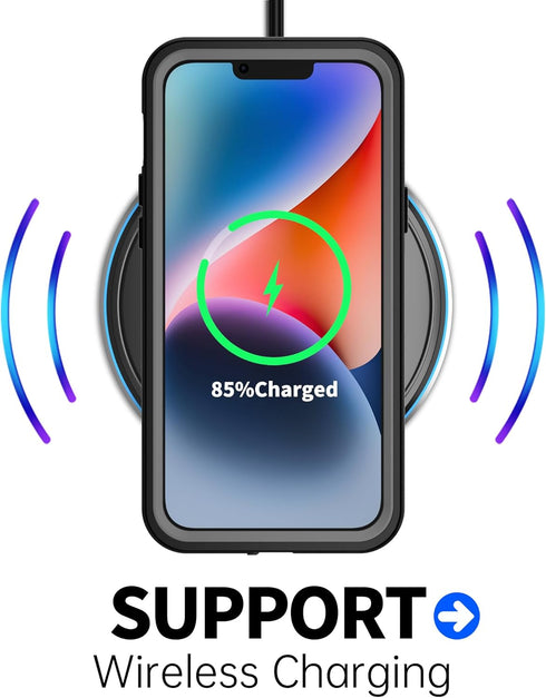 BEASTEK Waterproof iPhone 14 Case Shockproof Dustproof IP68 Underwater, NRE Series with Built-in Screen Protector Full Body Anti-Scratch Cover for...