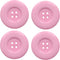 YAKA 50pcs 4 Holes Round Sewing Resin Buttons1.5inch/38mm in Bulk for Environmental Sewing Fasteners Scrapbooking DIY Sewing Tailor Crafts Coats C...
