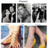 Boho Pearl Barefoot Sandal Anklet Gold Pearl Ankle Bracelet Toe Ring Anklet Vintage Summer Foot Chain Jewelry for Women and Girls (2 Layer)...