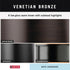 Delta VES50-VBR Vessona Wall Mount Spring-Loaded Toilet Paper Holder Bath Hardware Accessory in Venetian Bronze...