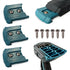 PERCH Tool Organization for BOSCH 18v Tools (3 Holders) | Made in USA | Patented Snap-Fit Locks Tools into Place | Hardware Included | Strongest B...