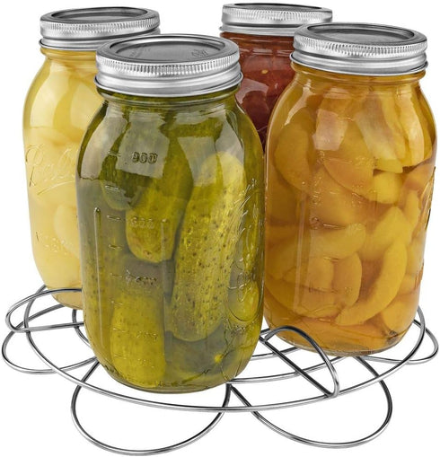 Southern Homewares Canning Rack for Pressure Cooker – Reversible Stacking System for Mason Jars & Food Storage, 2-Pack...