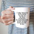 YouNique Designs I’d Walk Through Fire for You Brother Coffee Mug, 11 Oz, Brother Gifts for Brother Adult, Funny Brother Mug from Sister, Birthday...