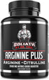 Dr. Emil's ARGININE Plus - L Arginine + L Citrulline - 2500 MG High Dose NO Booster Tablets - Nitric Oxide Supplement for Vascularity and Heart He...