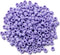 1000 Pcs Acrylic Plastic White Pony Beads 6x9mm Bulk Kandi Beads for Friendship Bracelet Necklace Jewelry Making Pens Hair Braiding Kit (Violet bl...