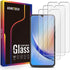 [3-Pack Screen Protector for Samsung Galaxy A34 5G / A34 Tempered Glass, Bubble Free, Easy to Install, 9H Hardness...