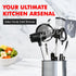 Chef Craft Select Sturdy Skimmer, 13.25 inch, Stainless Steel...