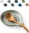 LAUCHUH Spoon Rest, 5" Large Spoon Holder for Stove Top Ceramic Spoon Rest Spatula Rest for Kitchen Utensils, Ladle, Coffee Spoons, Cooking spoons...