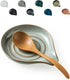 LAUCHUH Spoon Rest, 5" Large Spoon Holder for Stove Top Ceramic Spoon Rest Spatula Rest for Kitchen Utensils, Ladle, Coffee Spoons, Cooking spoons...