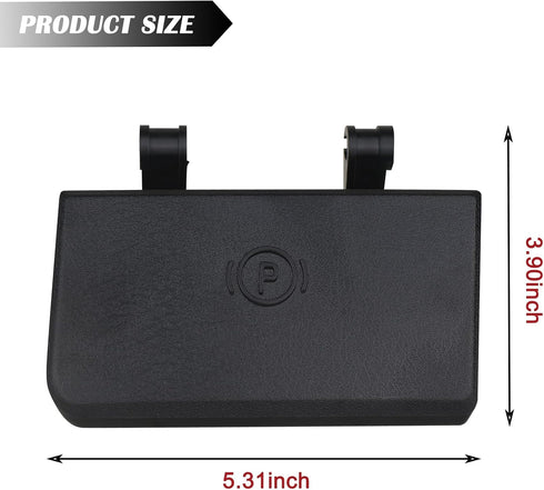 74401 Parking Brake Release Handle (Black) Compatible with Dodge Ram 1500 2500 3500 4500 5500 Truck...