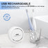 Toothbrush Sanitizer, UV Toothbrush Sanitizer and Holder with Fan Drying 3 Minute Timer Toothbrush Covers for Any Toothbrush, Rechargeable Portabl...