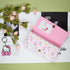 Kawaii Kitty Cat Wallet with A Keychain, ID Card Holder Purse Pouch with Buckle, PU Wallet Durable Card Holder Credit Card Holder Money Bag for St...