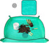 Plant Repotting Mat Waterproof Gardening Mat Plant Transplanting Potting Tray for Indoor Succulent Potting Tarp Portable Thicken PE Mat Garden Wor...