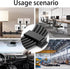 Cable Clips?50PCS Electrical Cord Management Adhesive Cable Wire Clip Wire Clips Wall?Used for Cars, Offices, and Homes Cable Clips Cord Organizer...