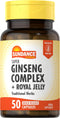 Sundance Super Ginseng Complex | with Royal Jelly | 50 Quick Release Capsules | Non-GMO and Gluten Free Traditional Herb Supplement...
