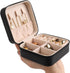 Jewelry Organizer Box Pink Travel Jewelry Case for Women Teen Girl Gifts Travel Jewelry Organizer Small Women Jewelry Holder for Ring Necklaces Br...