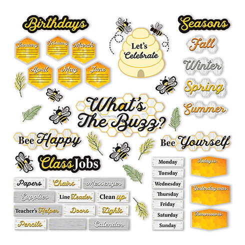 The Hive Classroom Organization Bulletin Board Set...