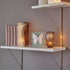 Pavilion Gift Company A Mother's Love-6" Glass Cylinder Candle Holder, Brown, Beige...
