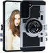 Awsaccy Emily in Paris Phone Case for Samsung Galaxy S22 5G 6.1 Inch Camera Case Vintage Cover Cute 3D Cool Unique Design Silicone Case with Remov...