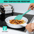 HAUSHOF Silicone Spatula Set of 4, Food Grade Silicone Spatula for Cooking, Baking, Mixing - Spatulas for Kitchen Use, One-Piece Seamless Design, ...